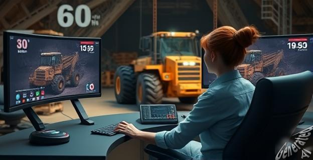 Los joysticks se utilizan para controlar máquinas pesadas de forma remota en industrias como la minería y la agricultura