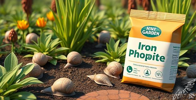 El fosfato de hierro es la solución para acabar con los caracoles