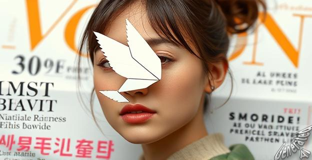 corte pixie geométrico