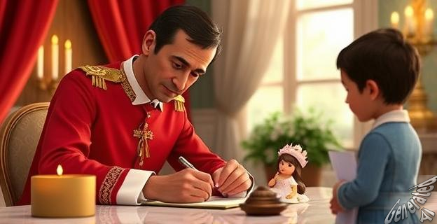 El Rey Felipe VI firmó un recuerdo de la comunión de un vecino que coincidió con la suya