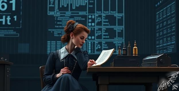 La primera programadora vivió antes de la creación del primer ordenador porque escribió un algoritmo para la máquina analítica de Charles Babbage