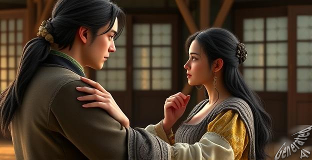 Irene suplica a su padre que no la obligue a casarse con Leonardo