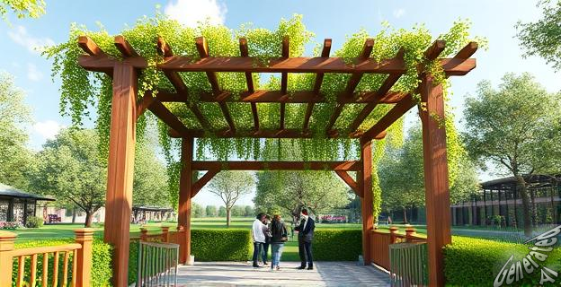 La pérgola de pared Naterial de Leroy Merlin cuesta 799,20 euros