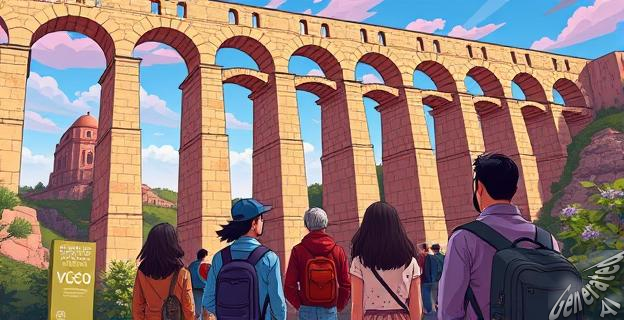 Las fuerzas de empuje entre los sillares de piedra