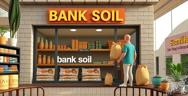 La 'tierra bancaria' se cree que aumenta el capital familiar y disipa las malas energías.