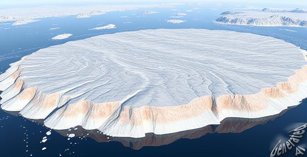 Un granito de 100 kilómetros de ancho y 7 kilómetros de espesor