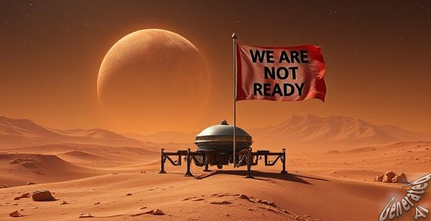 La humanidad no está lista para vivir en Marte