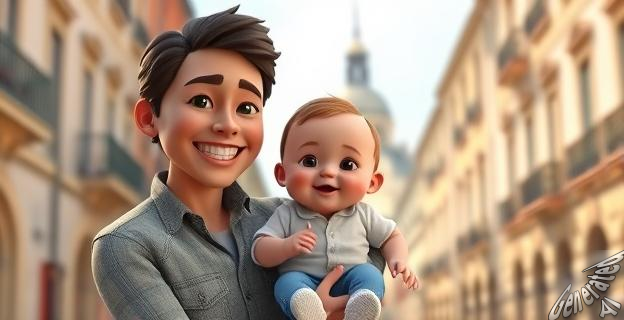 El nombre del hijo será Lucas