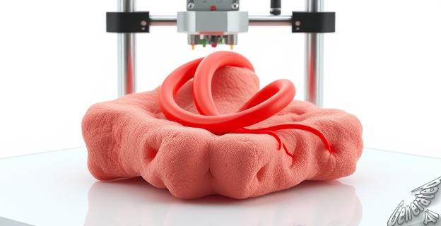 Un método de bioimpresión que utiliza μInk y una impresora 3D para crear tejido con vasos sanguíneos