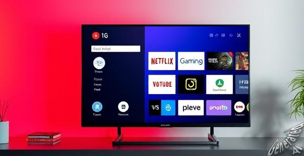 Netflix, YouTube, Samsung Gaming Hub, Plex y SmartThings
