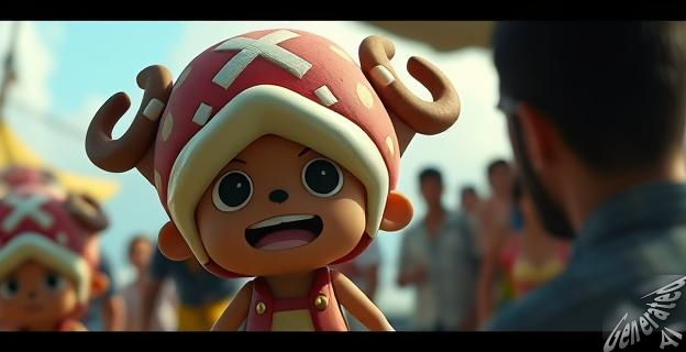 La representación de Chopper es adorable e inquietante