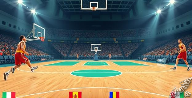 Italia se enfrenta a España en un choque directo