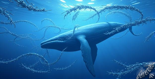 El krill es la base de la cadena alimenticia que sostiene a las ballenas azules