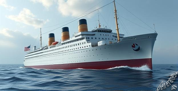 El SS United States fue el transatlántico más grande y rápido del mundo en su época.