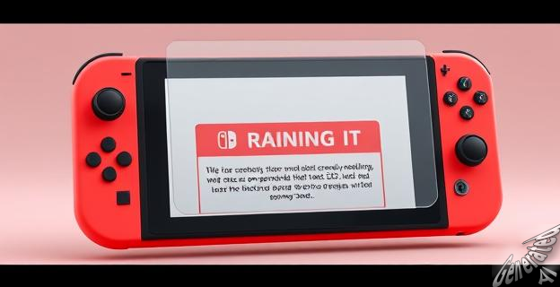 No retirar el protector de pantalla de la Switch 2 para evitar daños
