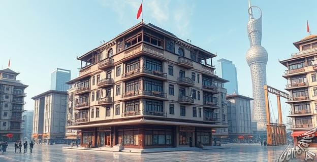 Para construir un complejo subterráneo de tres plantas bajo Zhangyuan