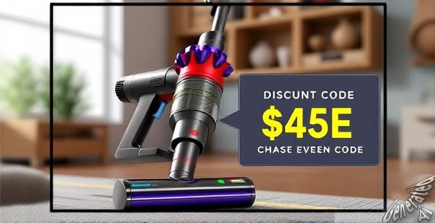 La aspiradora Dyson V12 Detect Slim Absolute cuesta 499 euros con el código de descuento V12PROMO