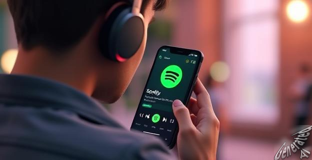 Pulsar en la foto de perfil y seleccionar Estadísticas de escucha