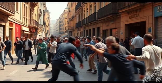 Tres personas detenidas por participar en una riña tumultuaria