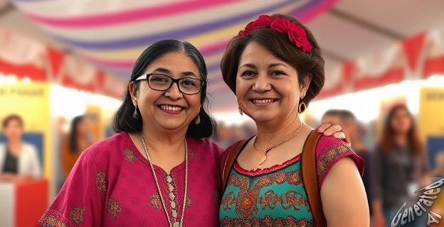 Toñi Moreno y su hija Lola vistieron el mismo traje típico