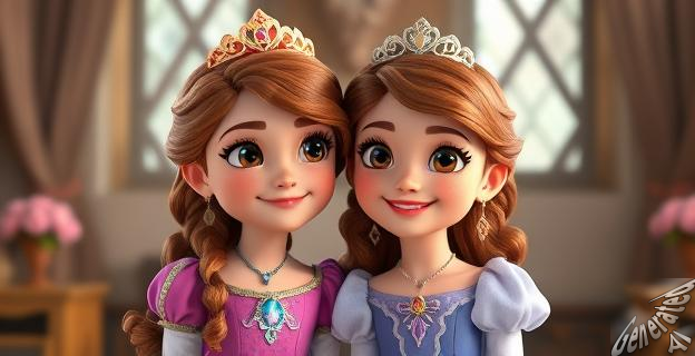 Leonor felicita a Sofía en un vídeo con imágenes inéditas