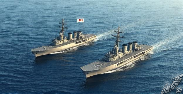 Dos portaaviones chinos ingresaron en la zona económica exclusiva de Japón