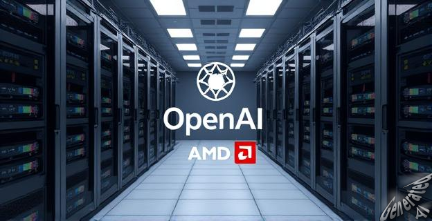 OpenAI y AMD construirán una capacidad de seis gigavatios de infraestructura de IA