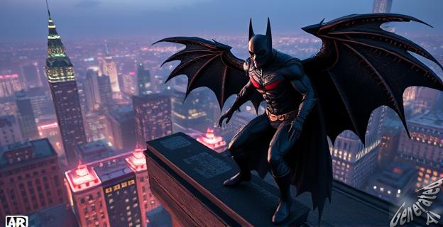 Azrael advirtió que Gotham ardería y Batman también ardería