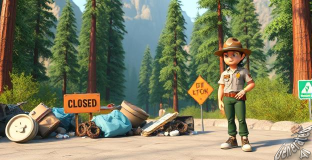 9.000 guardaparques en licencia forzosa