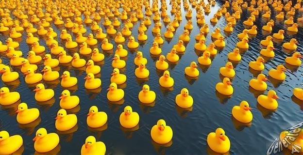 La Estropatada reunirá a miles de patos de plástico en el río Ebro el 14 de junio