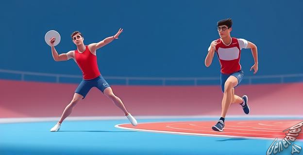 Andrea Tankeu y Ander Garaiar ganaron oro en disco y 100 metros