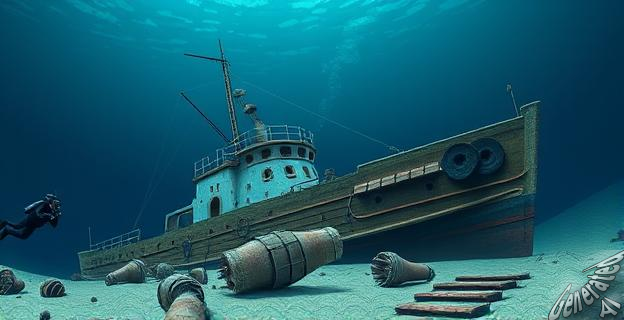 Más de mil barcos hundidos en la costa de Carolina del Norte