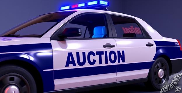 El coche-patrulla se vende por un precio inicial de un euro