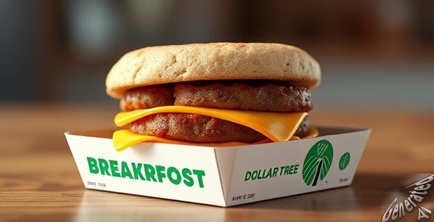 Un sándwich de desayuno por 1,25 dólares
