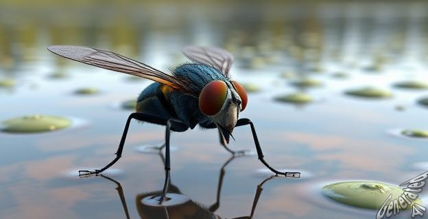 Telmatomyia talbragarica, una mosca jurásica con un disco de succión terminal