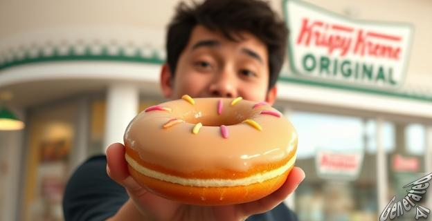 Una rosquilla glaseada Original gratis el 7 de mayo
