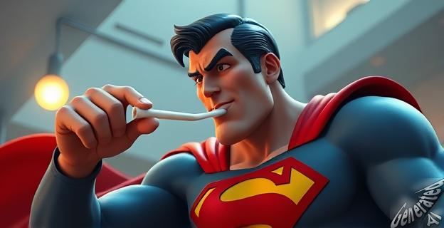 Utiliza una manguera a modo de pajita para beberse al villano Cherno