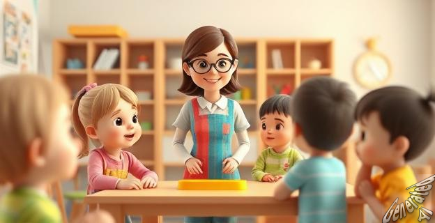 En España, los maestros de Educación Infantil cobran alrededor de 1.200-1.500 euros al mes