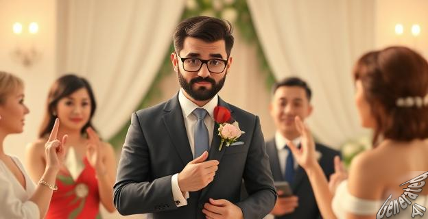 Aprendió lengua de signos en secreto para leer sus votos matrimoniales