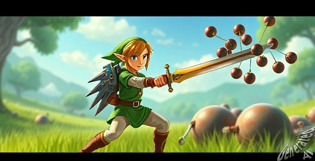 Un jugador ha creado un arma que combina una espada con un lanzabombas portátil