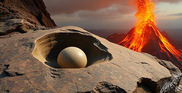 Los huevos de dinosaurio fosilizados tienen 85 millones de años