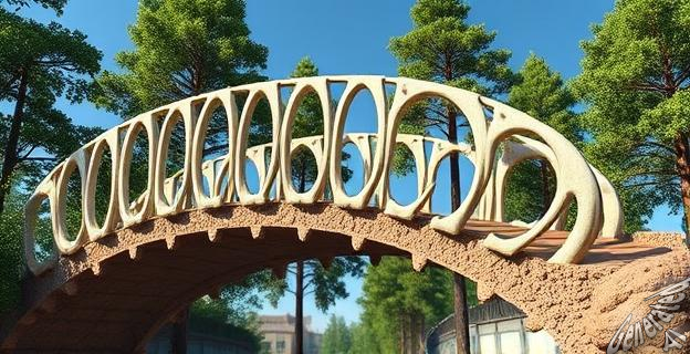 El puente Diamanti puede capturar 142% más CO₂ que el concreto tradicional