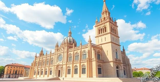 La Catedral de Segovia fue construida en un período de 243 años, desde 1525 hasta 1768