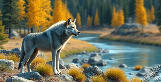 La reintroducción de 14 lobos en 1995 transformó el ecosistema de Yellowstone