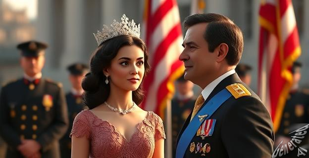 La embajadora Ángeles Moreno Bau juró bandera ante la Princesa Leonor en Nueva York