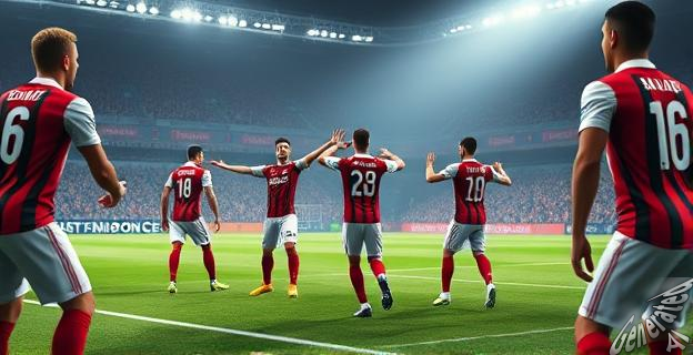 El Milan derrotó al Napoli 2-1