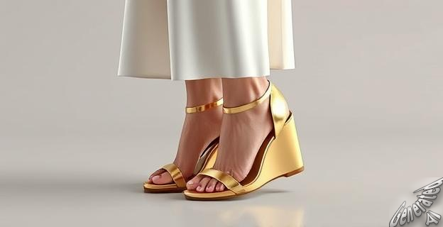 Sandalias con cuña por 13,99 euros
