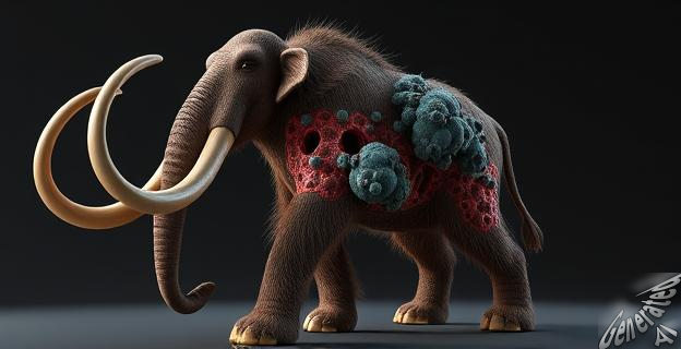 Seis linajes microbianos han sido identificados en restos de mamuts de más de un millón de años