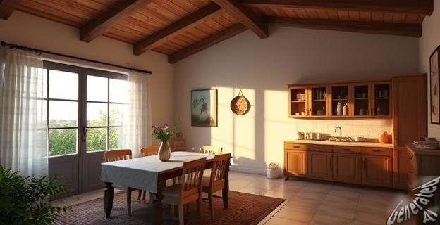Un chalet adosado de 211 metros cuadrados con 3 habitaciones y cocina amueblada por 47.000 euros