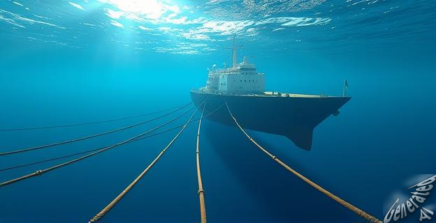 El barco Léon Thévenin es el único que puede reparar los cables submarinos que conectan África con el resto del mundo